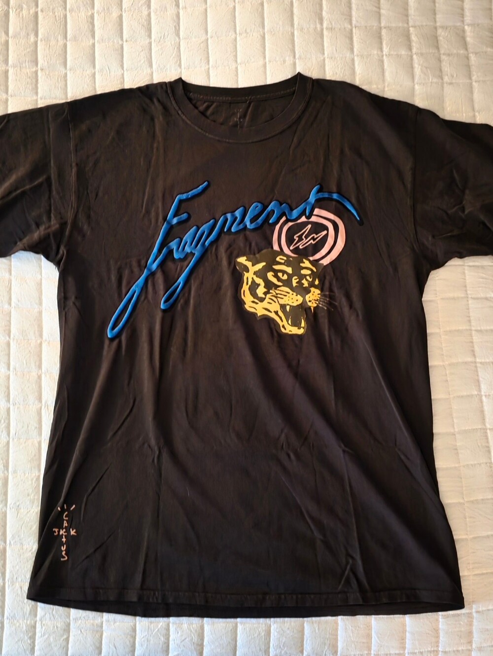 Travis Scott Fragment Icons Tee Size XL Brand New Open Bag
